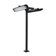 Eurofase Gold US EF3908PMDB - 8FT POLE MOUNT,DOUBLE 39IN,BLK